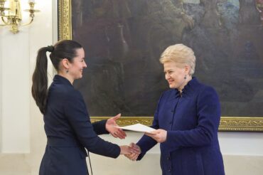 LR Prezidentės D. Grybauskaitės padėka BALTO print už aktyvų prisidėjimą prie akcijos  įgyvendinimo